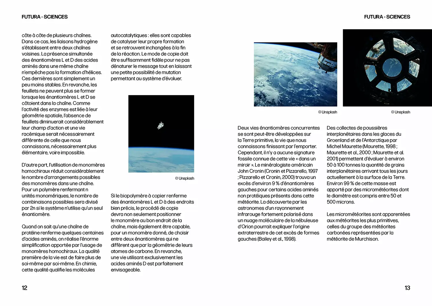 Futura Sciences Magazine page 0