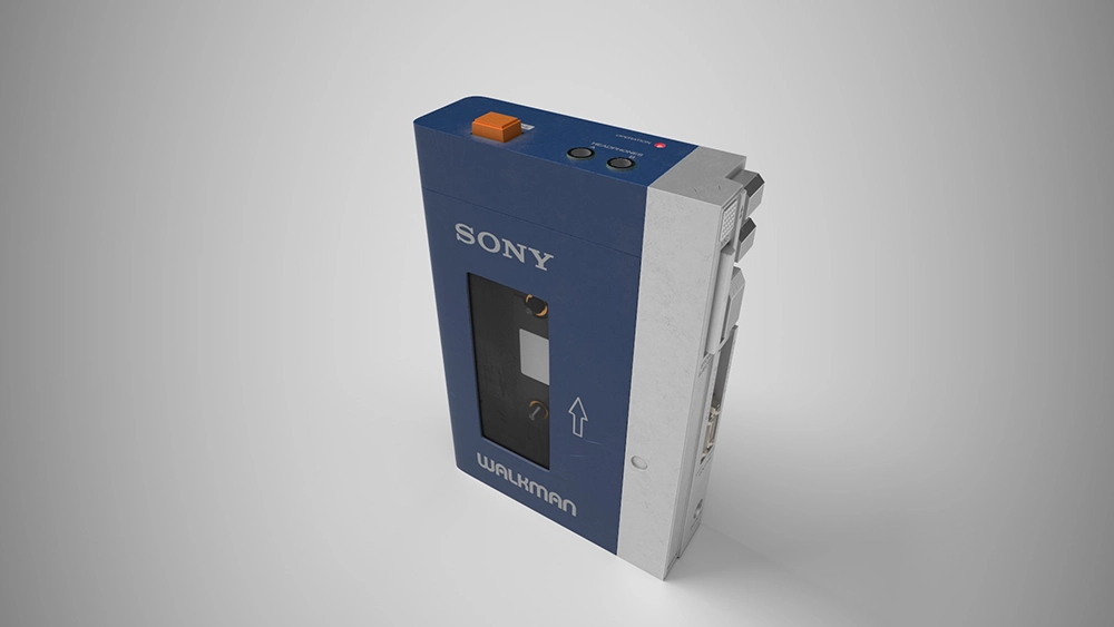3D Modeling of a Walkman TPS-L2 5